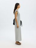 Selected COTTON SLEEVELESS MAXI DRESS, Light Grey Melange, highres - 16097881_LightGreyMelange_005.jpg