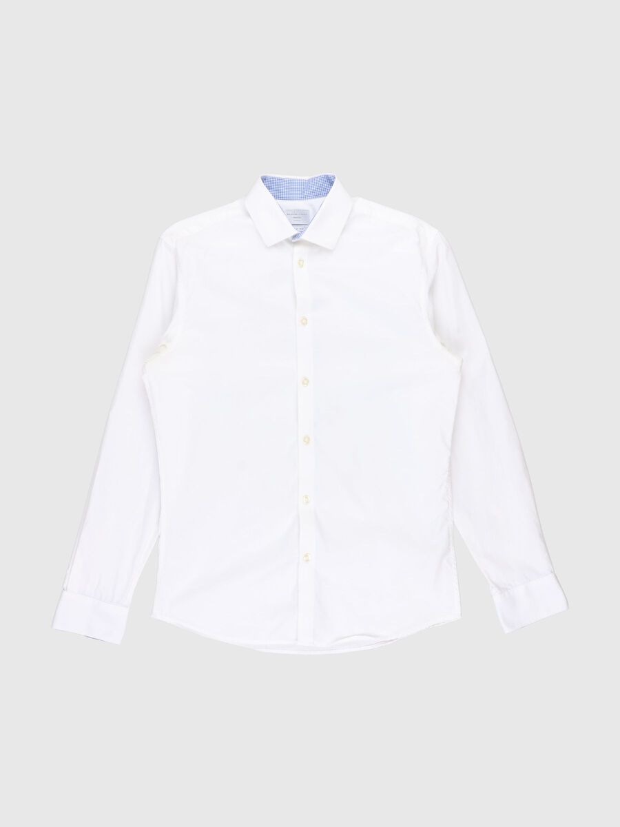 Selected SLIM FIT HEMD, Bright White, highres - 80000328_BrightWhite_001.jpg