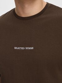 SHORT-SLEEVED LOUNGEWEAR SET, Coffee Bean, highres