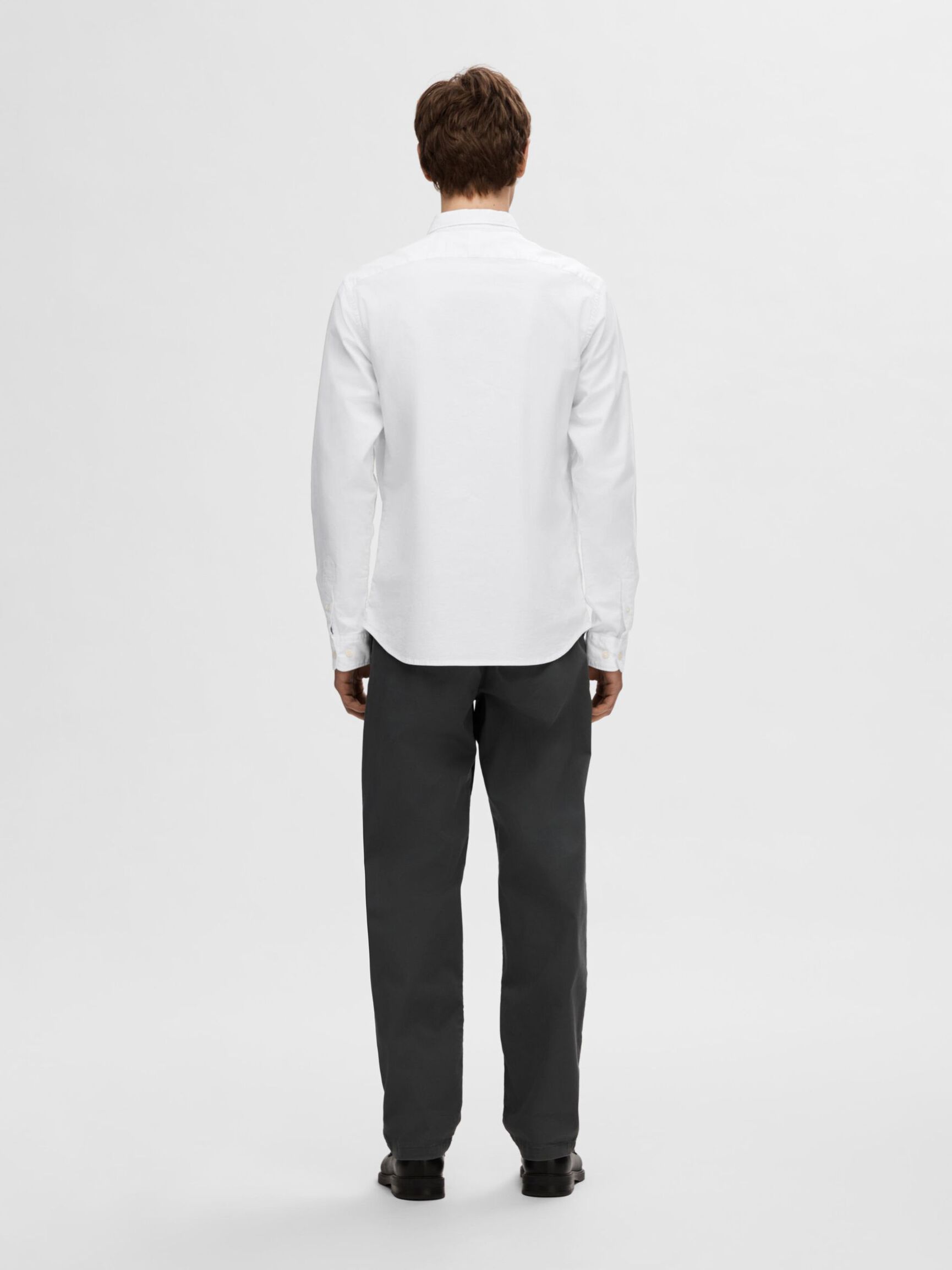 OXFORD SKJORTE, White, highres