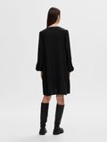 Selected MEZCLA DE VISCOSA VESTIDO MINI, Black, highres - 16093188_Black_004.jpg