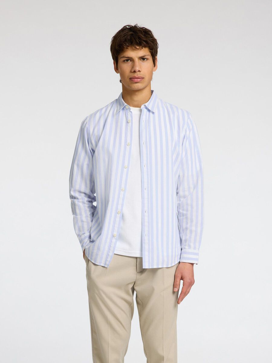 Selected LONG SLEEVED SHIRT, Cashmere Blue, highres - 16078867_CashmereBlue_1184152_003.jpg