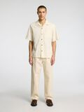 Selected 220 LOOSE FIT JEANS, Ecru, highres - 16096953_Ecru_005.jpg