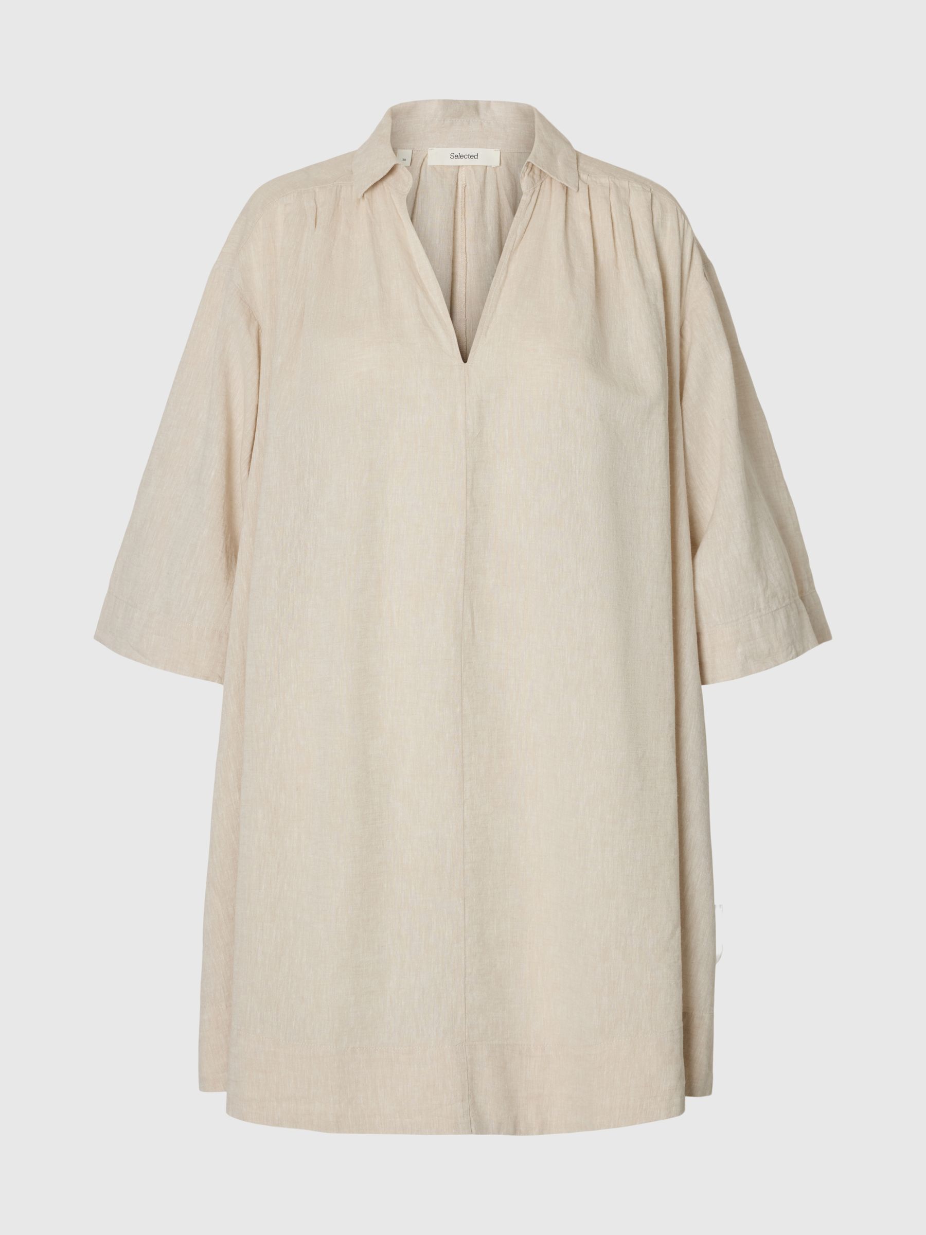 LINNEBLANDNING MIDIKLÄNNING, Sandshell, highres