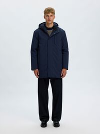 TECHNICAL PARKA COAT, Sky Captain, highres