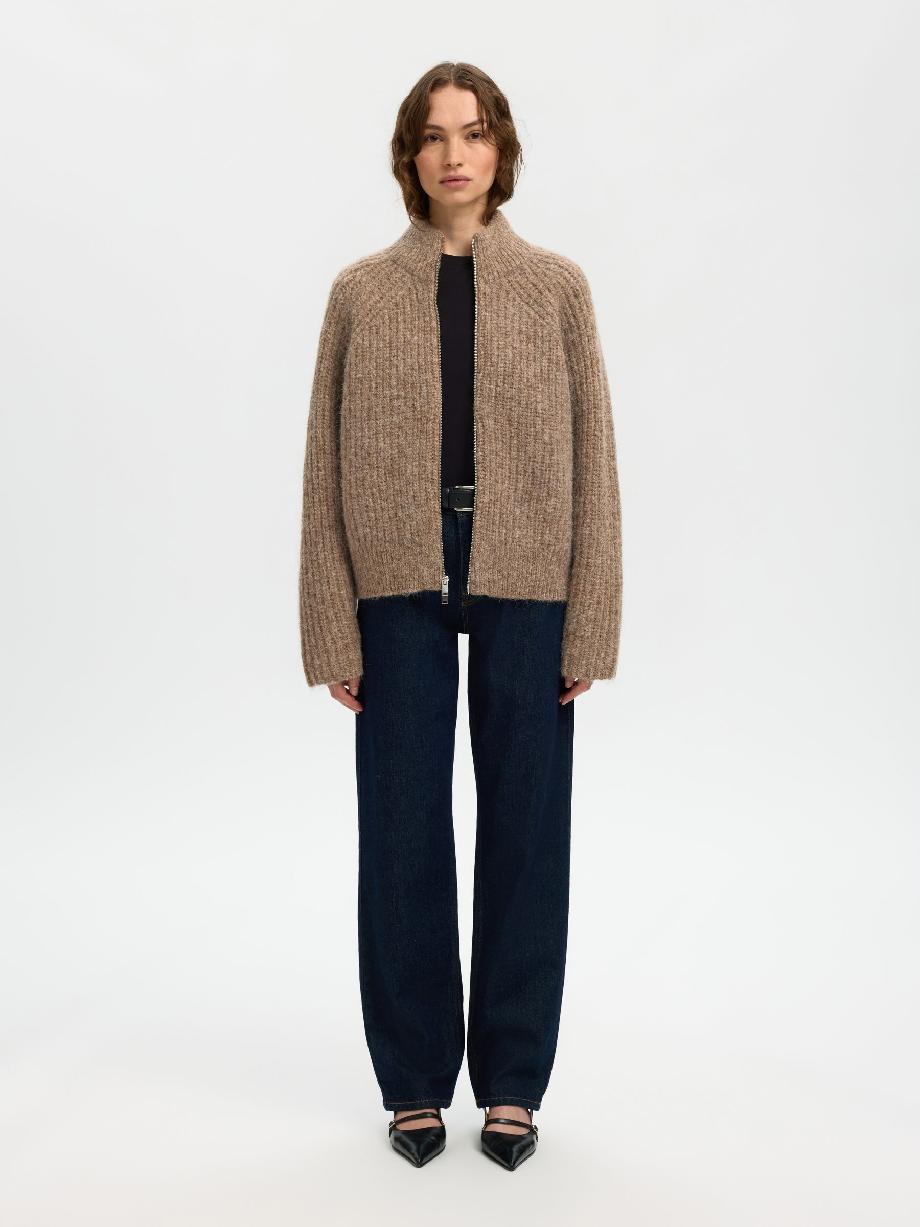 トップス POLYPLOID CARDIGAN C BROWN MELANGE トップス POLYPLOID CARDIGAN C BROWN MELANGE POLYPLOID/CARDIGAN C