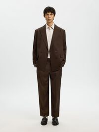 RELAXED FIT ZWEIREIHIGER BLAZER, Delicioso, highres