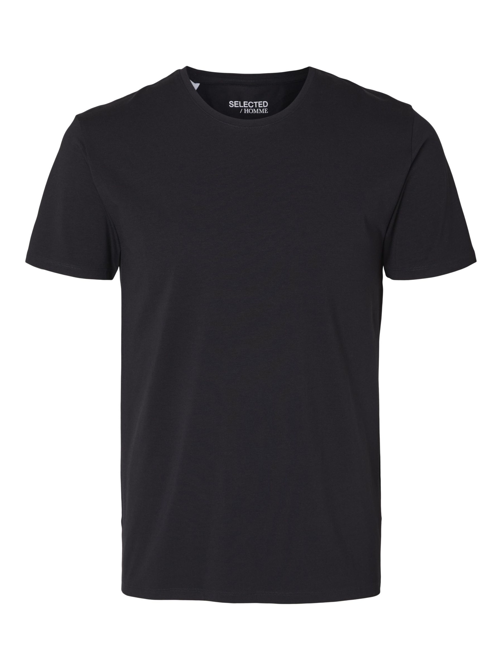 MANCHES COURTES T-SHIRT, Black, highres