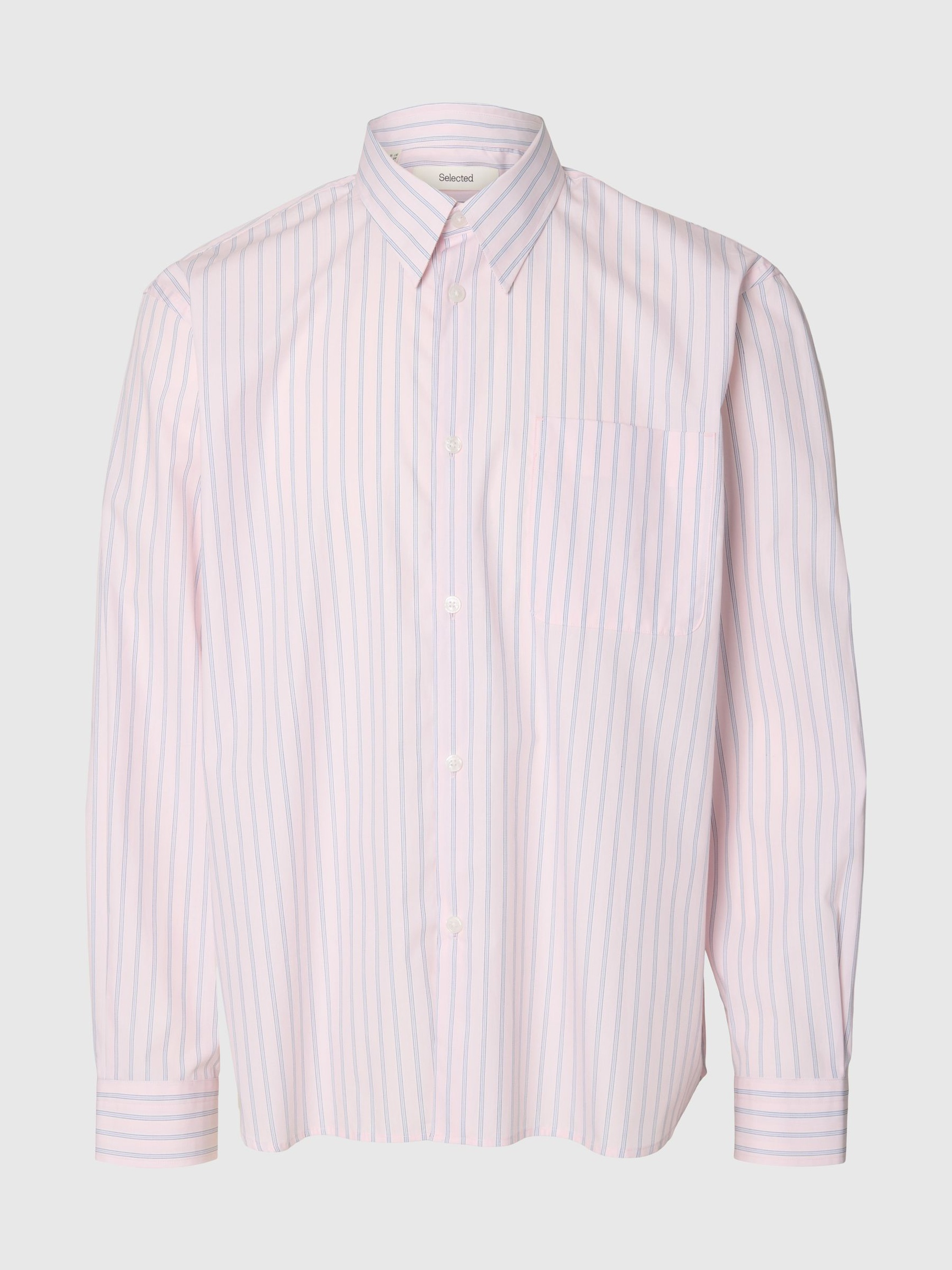 RELAXED FIT OVERHEMD MET LANGE MOUWEN, Pale Dogwood, highres