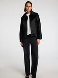 Selected 100% COW LEATHER JACKET, Black, highres - 16099745_Black_008.jpg