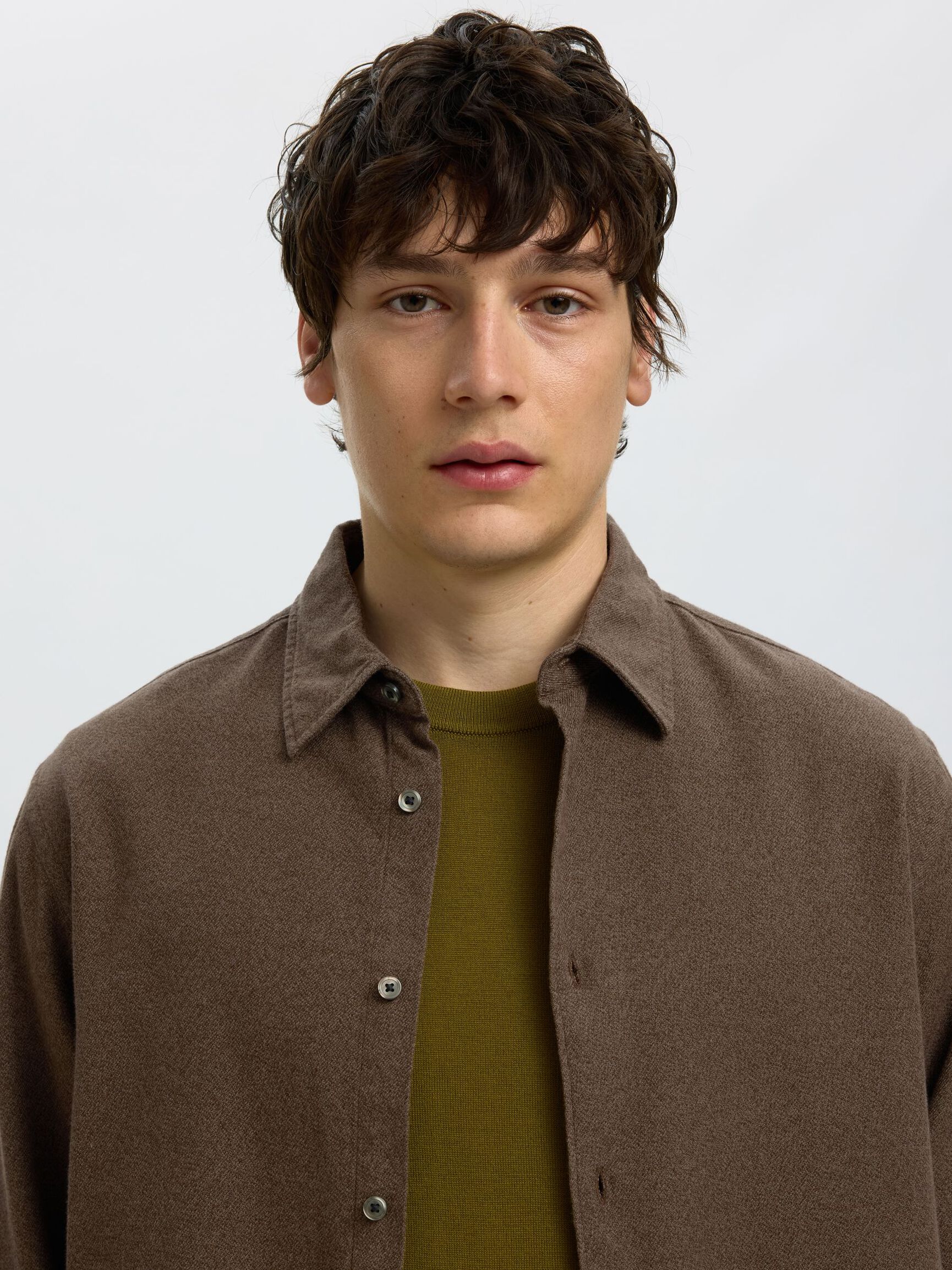 REGULAR FIT SHIRT, Demitasse, highres