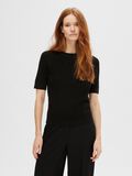 Selected VISKOSEMIX STRICKOBERTEIL, Black, highres - 16092292_Black_003.jpg