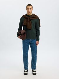 RELAXED FIT PULLOVER, Deep Forest, highres