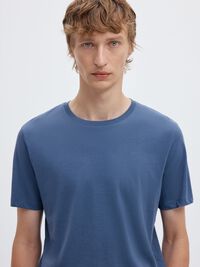 3-PACK COTTON T-SHIRT, Sky Captain, highres