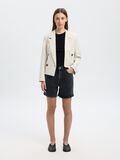 Selected SCHWARZE HIGH WAIST JEANSSHORTS, Black Denim, highres - 16089483_BlackDenim_005.jpg