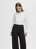 Selected LONG-SLEEVED BOXY T-SHIRT, Bright White, highres - 16092523_BrightWhite_003.jpg