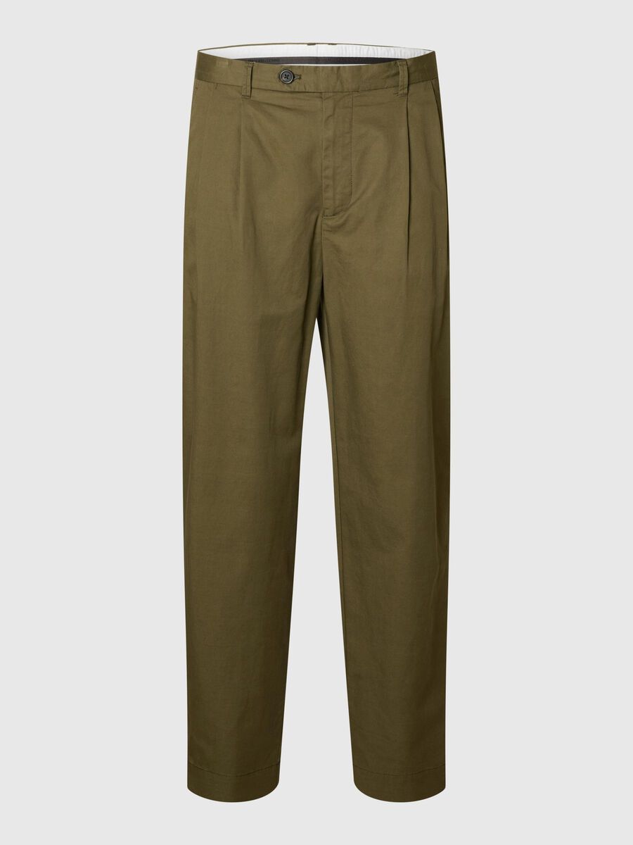Selected RELAXED FIT CROPPED HOSE, Kalamata, highres - 16093636_Kalamata_001.jpg