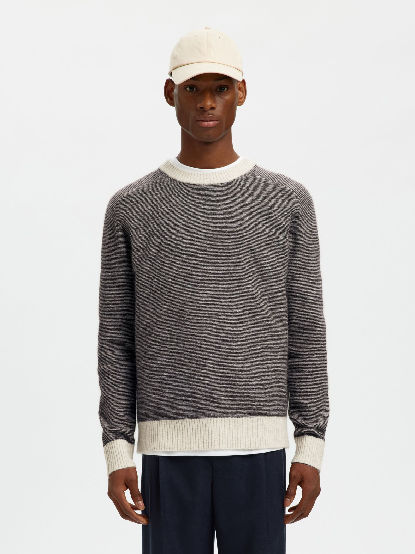 LONG-SLEEVED PULLOVER, Demitasse, highres