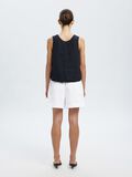 Selected BRODERIE ANGLAISE HIGH WAISTED SHORTS, Bright White, highres - 16097773_BrightWhite_004.jpg