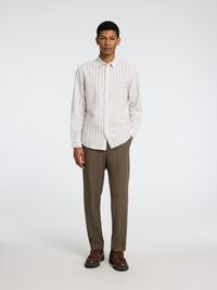 LONG SLEEVED SHIRT, Pure Cashmere, highres