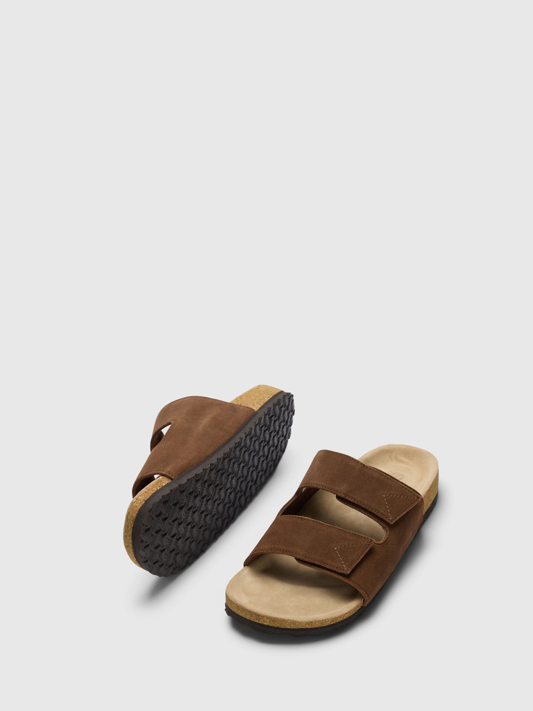 SUÈDE SLIPPERS, Chocolate Brown, highres