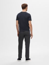 V-NECK T-SHIRT, Navy Blazer, highres