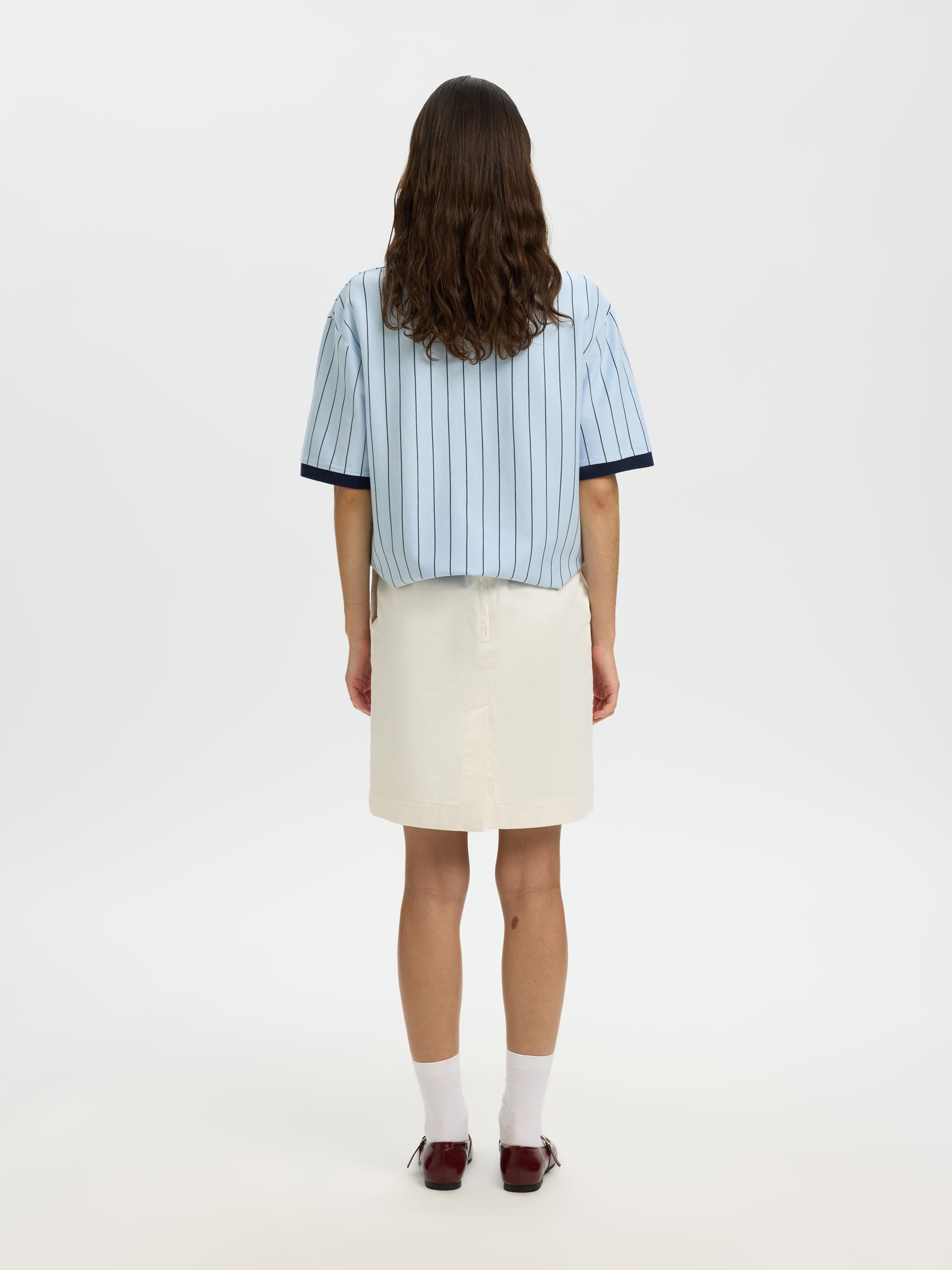 RELAXED FIT POLO SHIRT, Skyway, highres