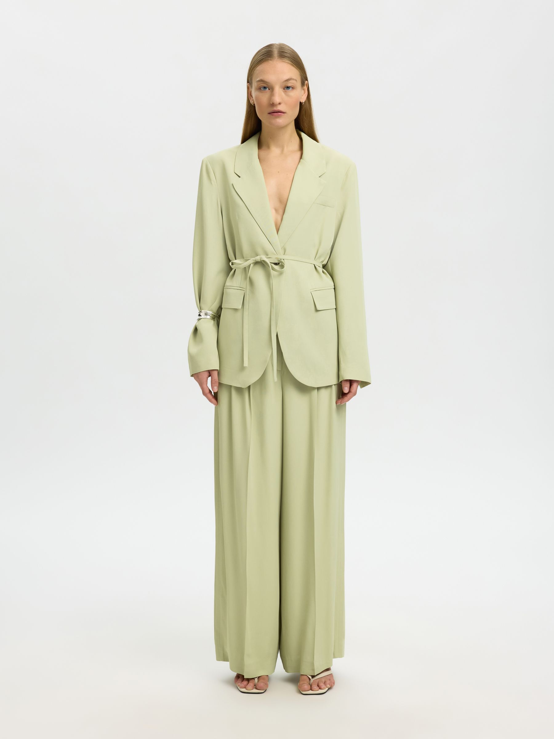 RIEM OVERSIZED BLAZER, Lint, highres