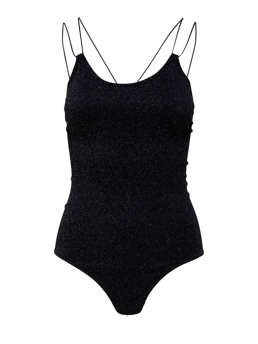 Selected GLITTER BODYSUIT, Black, highres - 16087780_Black_1086474_001.jpg