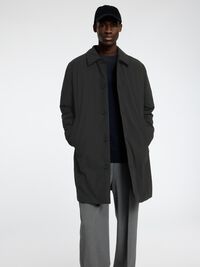 CLASSIC COAT, Black, highres