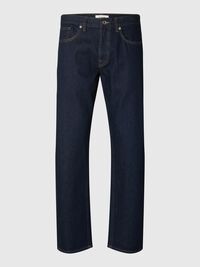JEANSY O REGULARNYM FASONIE, Dark Blue Denim, highres