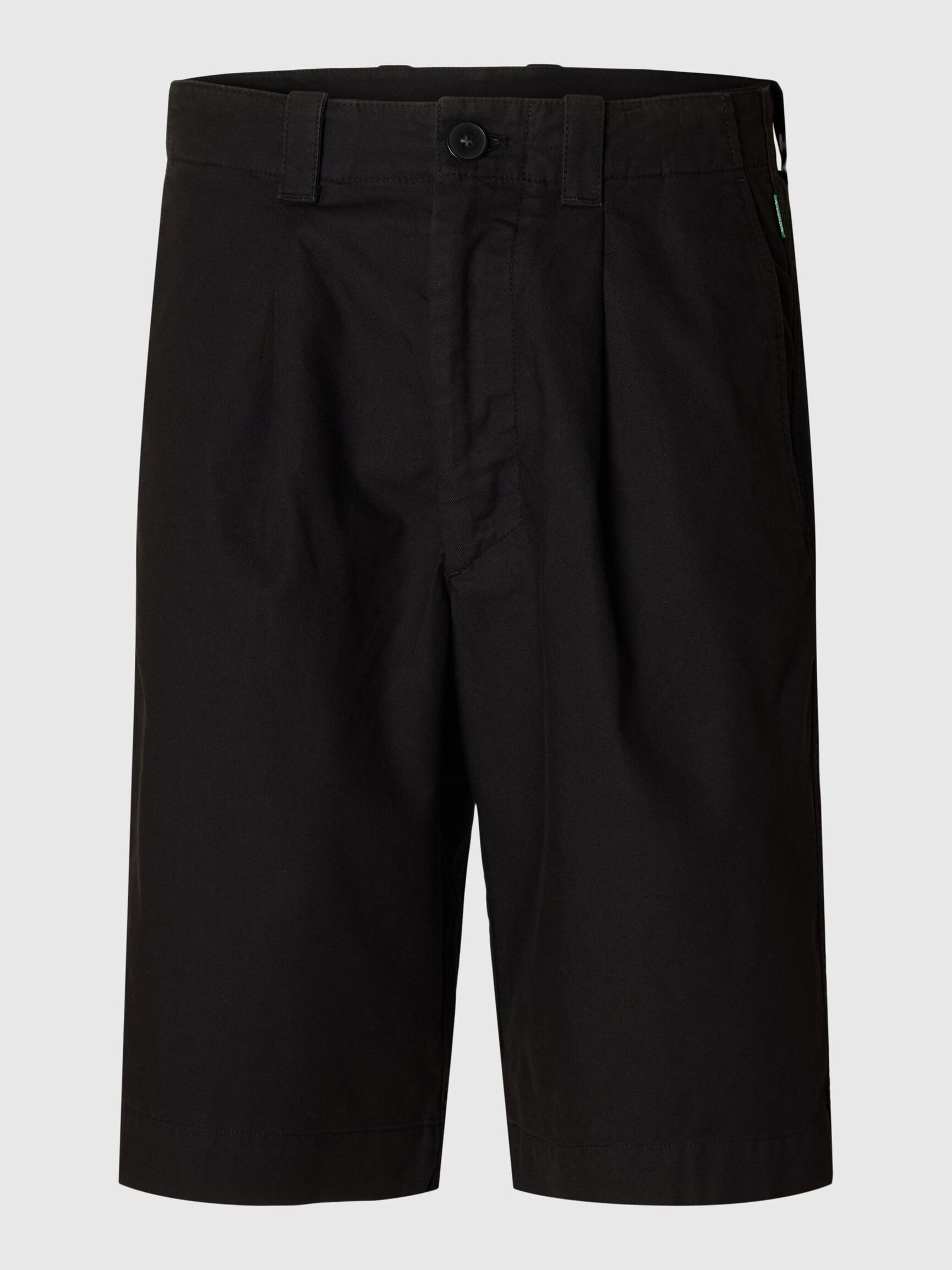 LOOSE FIT SHORTS, Black, highres