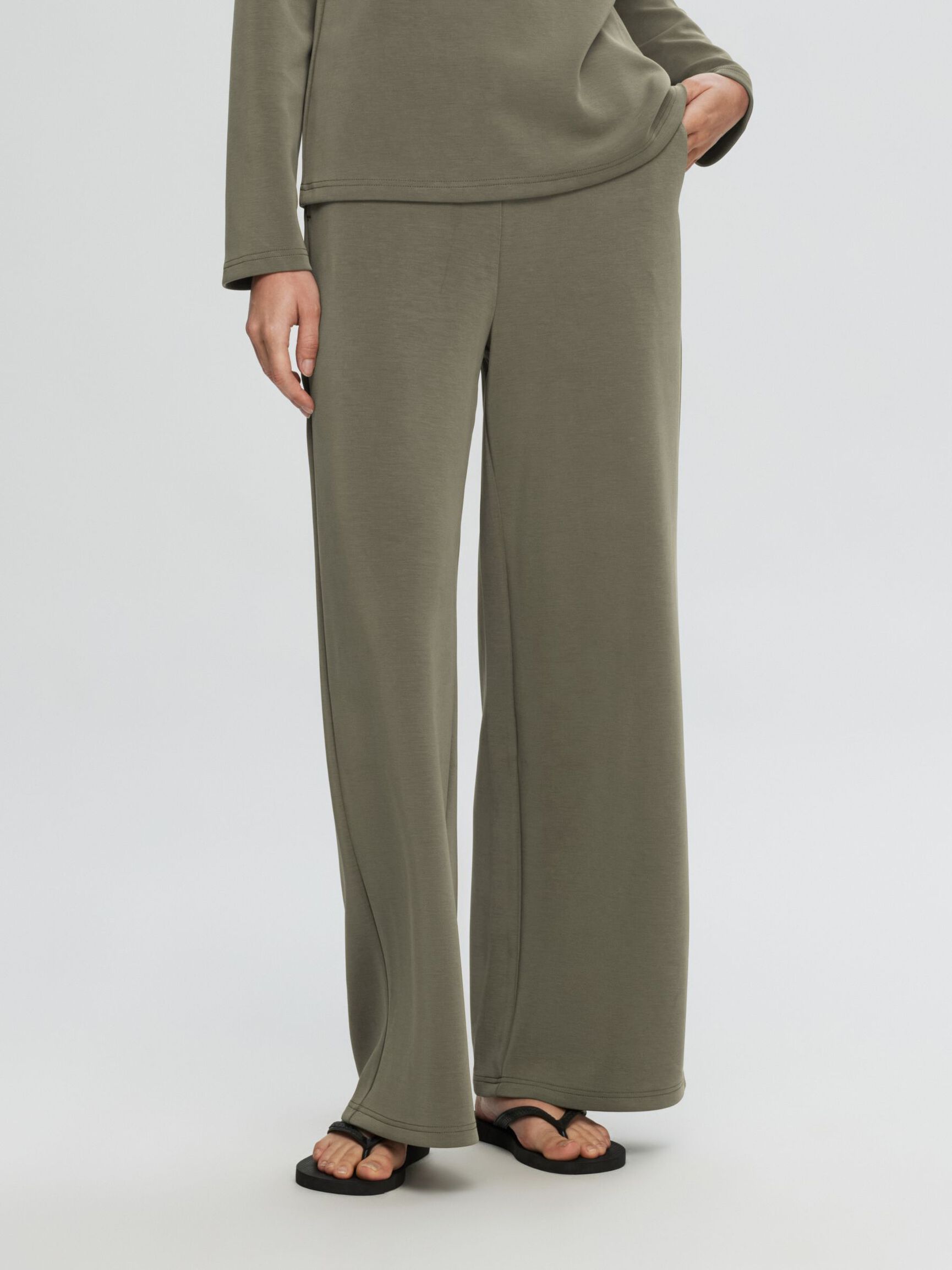 RELAXED FIT TROUSERS, Kalamata, highres