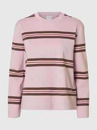 BOXY FIT LONGSLEEVE, Bleached Mauve, highres