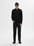 Selected STRICK LANGARM-POLOSHIRT, Black, highres - 16094271_Black_005.jpg
