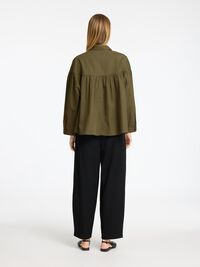 100% BOMULD LANGÆRMET BLUSE, Kalamata, highres