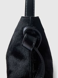 SMALL COW BAG, Black, highres