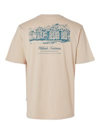 IMPRIMÉ EN COTON T-SHIRT, Fog, highres