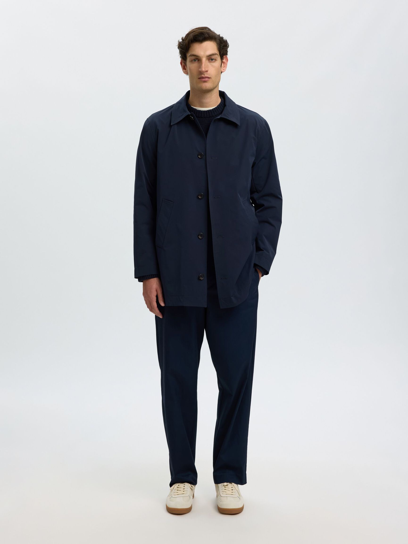 WATER REPELLENT JACKET, Sky Captain, highres
