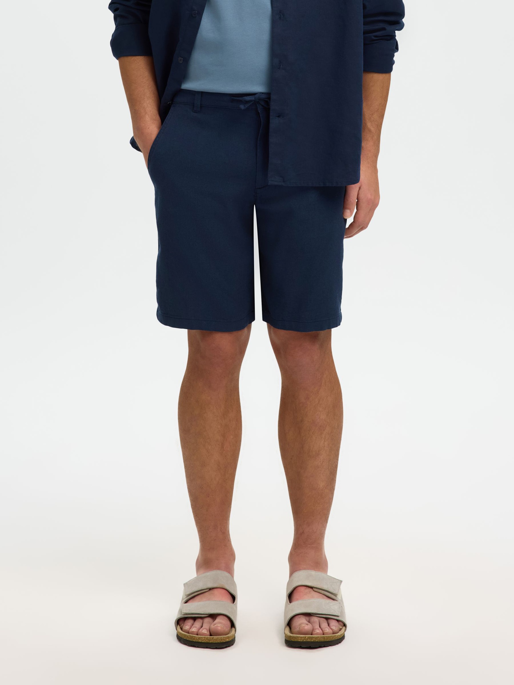 COMFORT FIT SHORTS, Dark Sapphire, highres