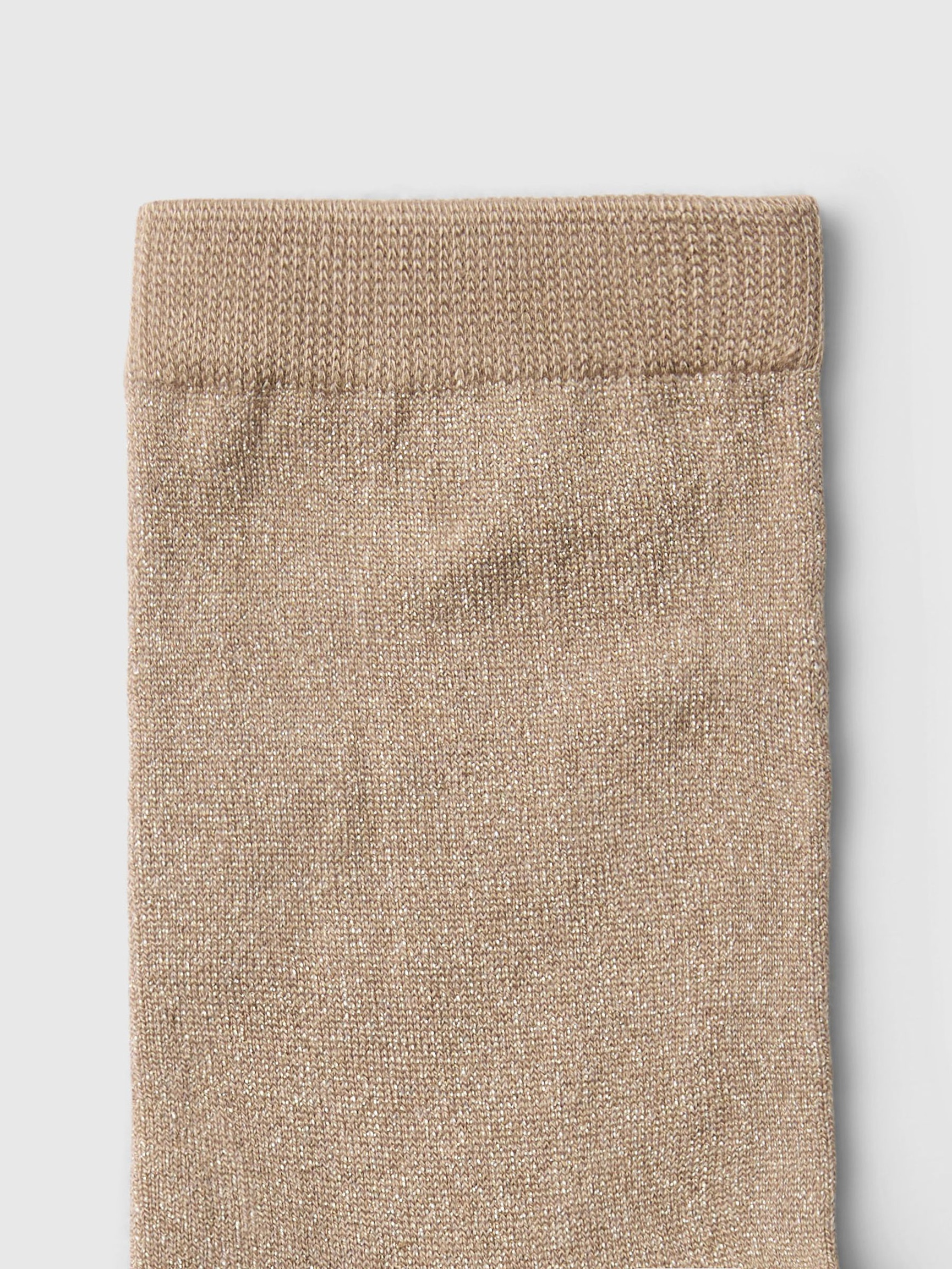 KNITTED GLITTER SOCKS, Pure Cashmere, highres