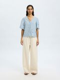 Selected BORDADO CAMISA DE MANGA CORTA, Cashmere Blue, highres - 16096441_CashmereBlue_005.jpg
