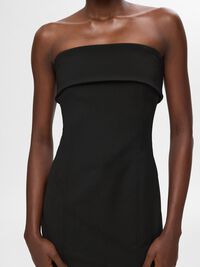 VESTITO MIDI, Black, highres
