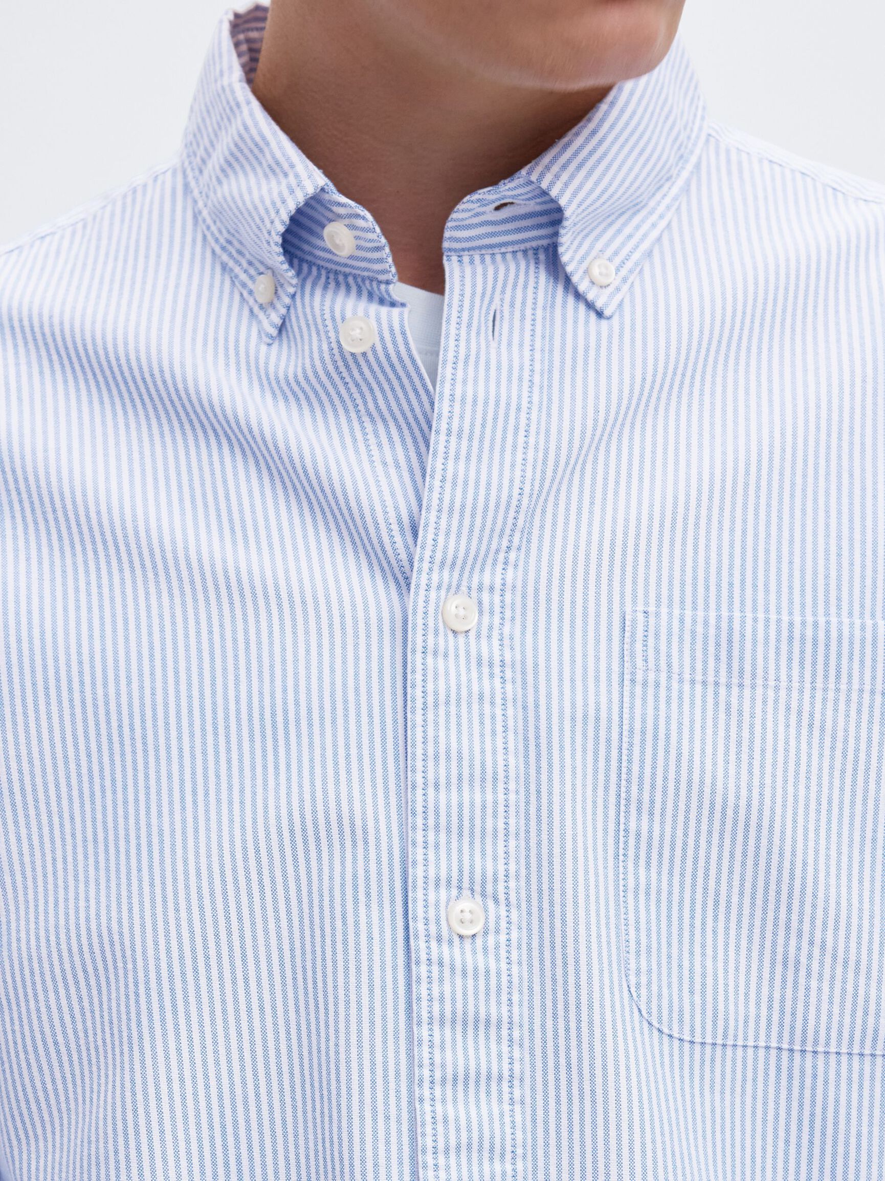 OXFORD LONG SLEEVED SHIRT, Skyway, highres
