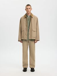 220 LOOSE FIT CHINOS, Greige, highres