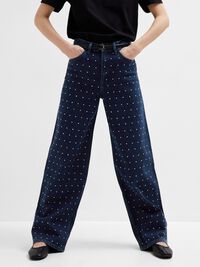 JEANSY WIDE FIT, Medium Blue Denim, highres