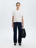 Selected EMBROIDERED CREWNECK T-SHIRT, Bright White, highres - 16101219_BrightWhite_1258640_008.jpg