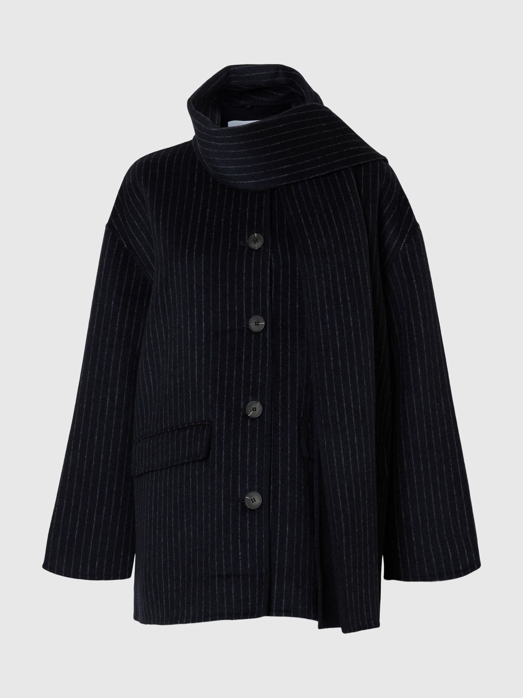 WOLLMIX JACKE, Dark Sapphire, highres