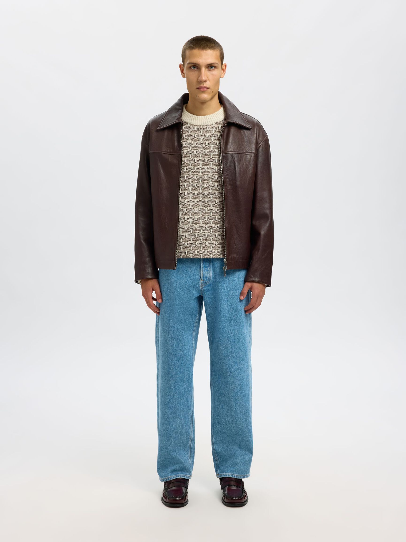 PULL EN MAILLE, Egret, highres