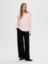 LONG-SLEEVED BLOUSE, Cradle Pink, highres